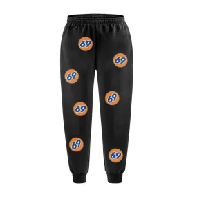 69 GAS STATION SWEATPANTS BLACK - MJN