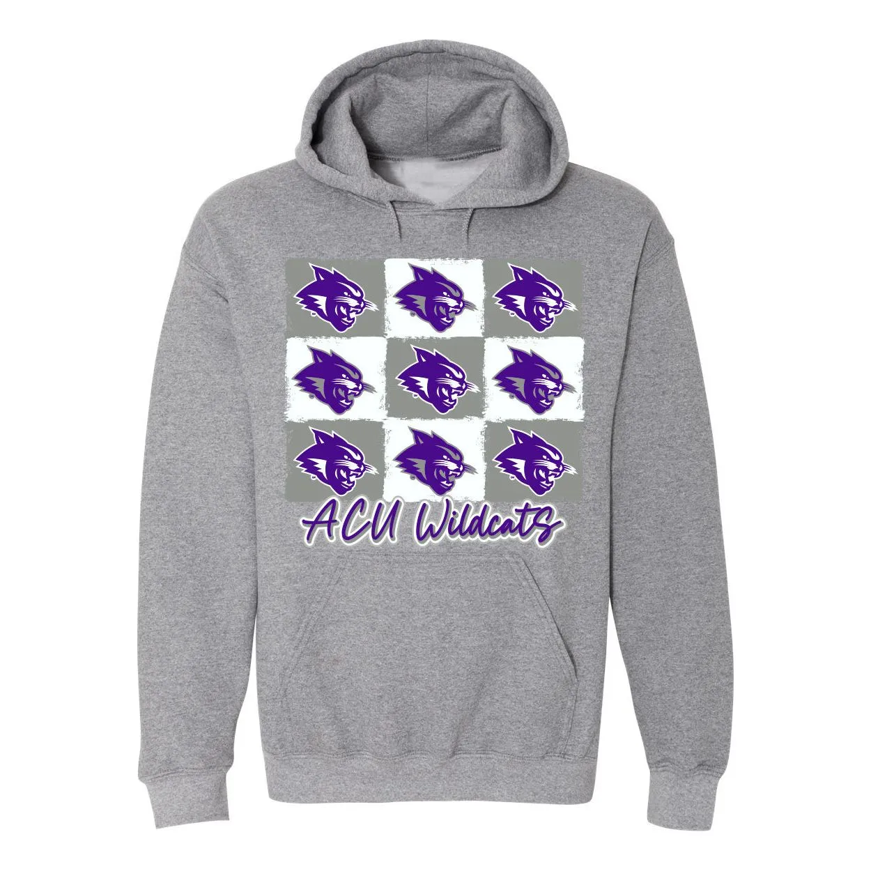 Abilene Christian University Wildcats - 9 Boxes Hoodie