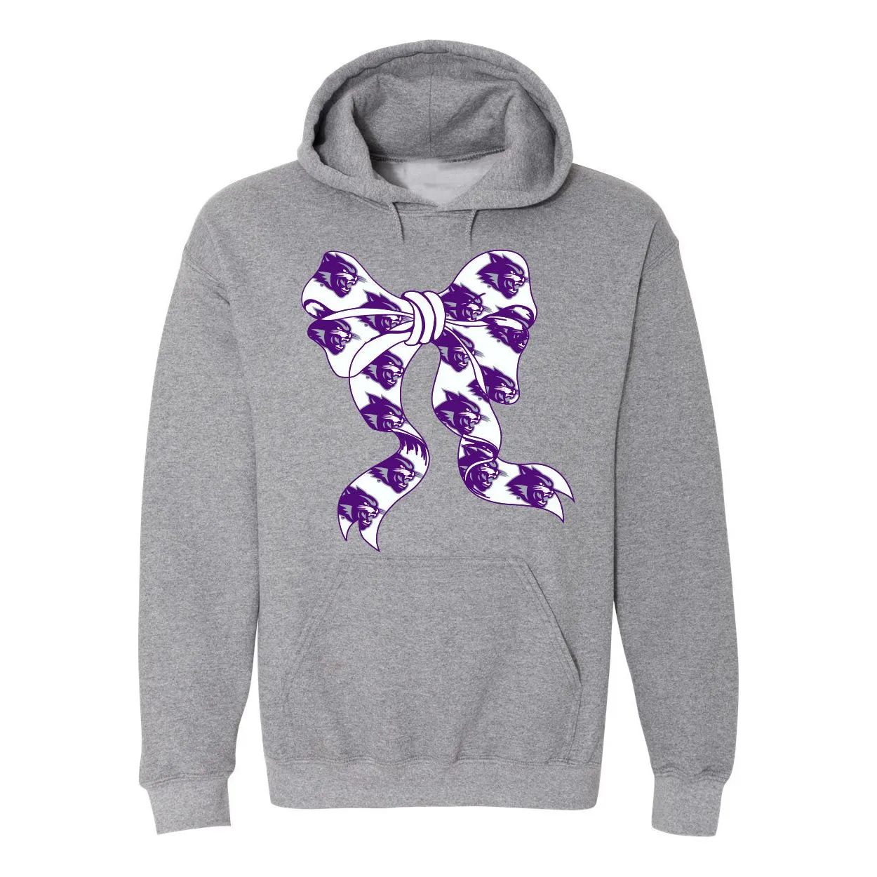 Abilene Christian University Wildcats - Bow Mascot Hoodie