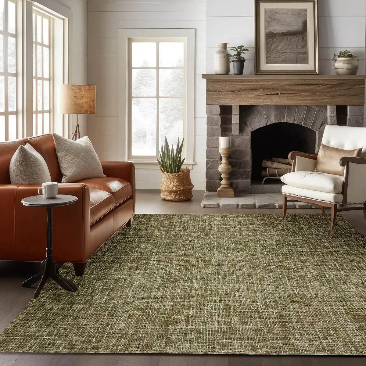 Abruzzo AZ1 Green Rug