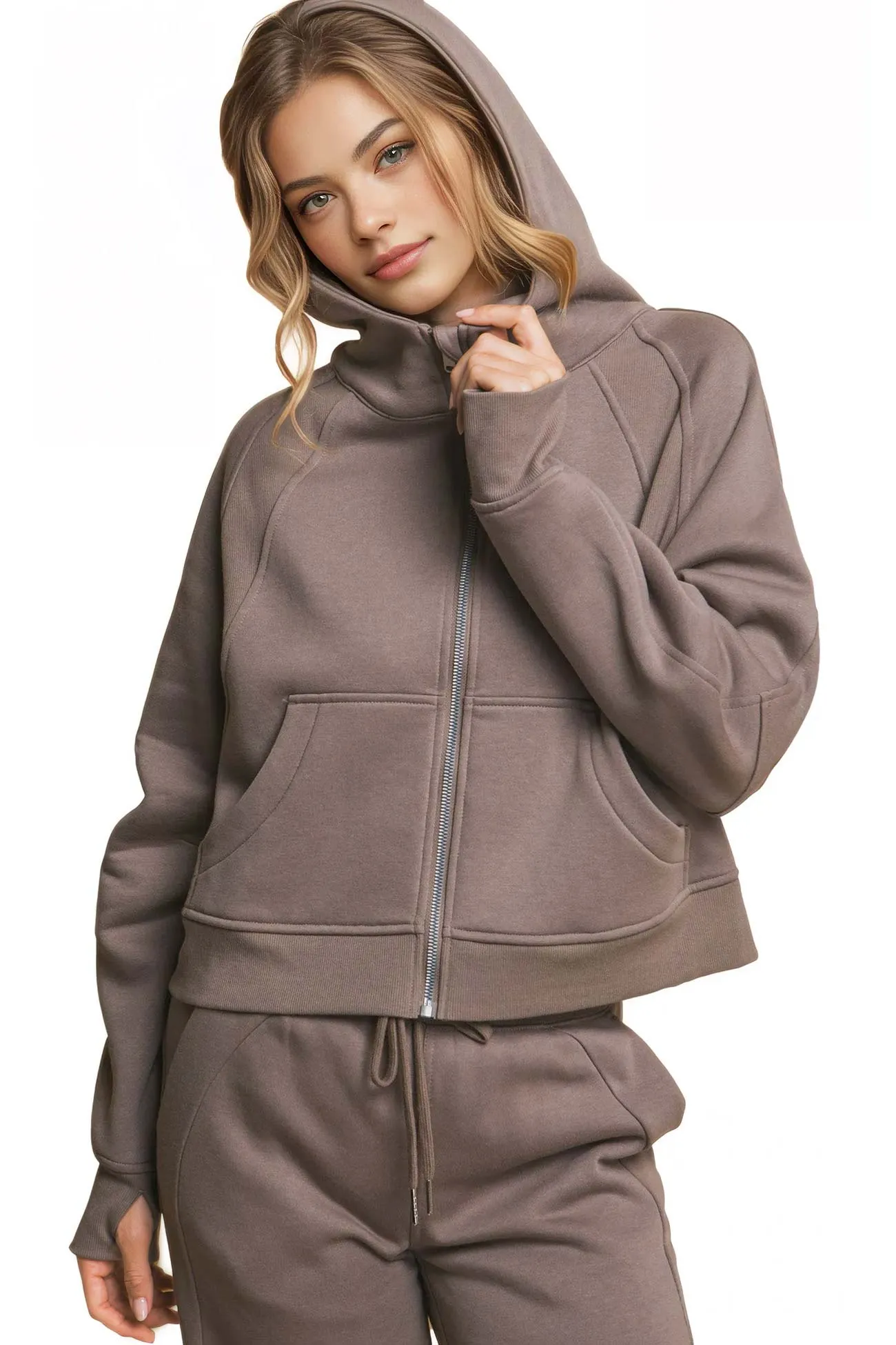 Active Full-Zip Sweat Set