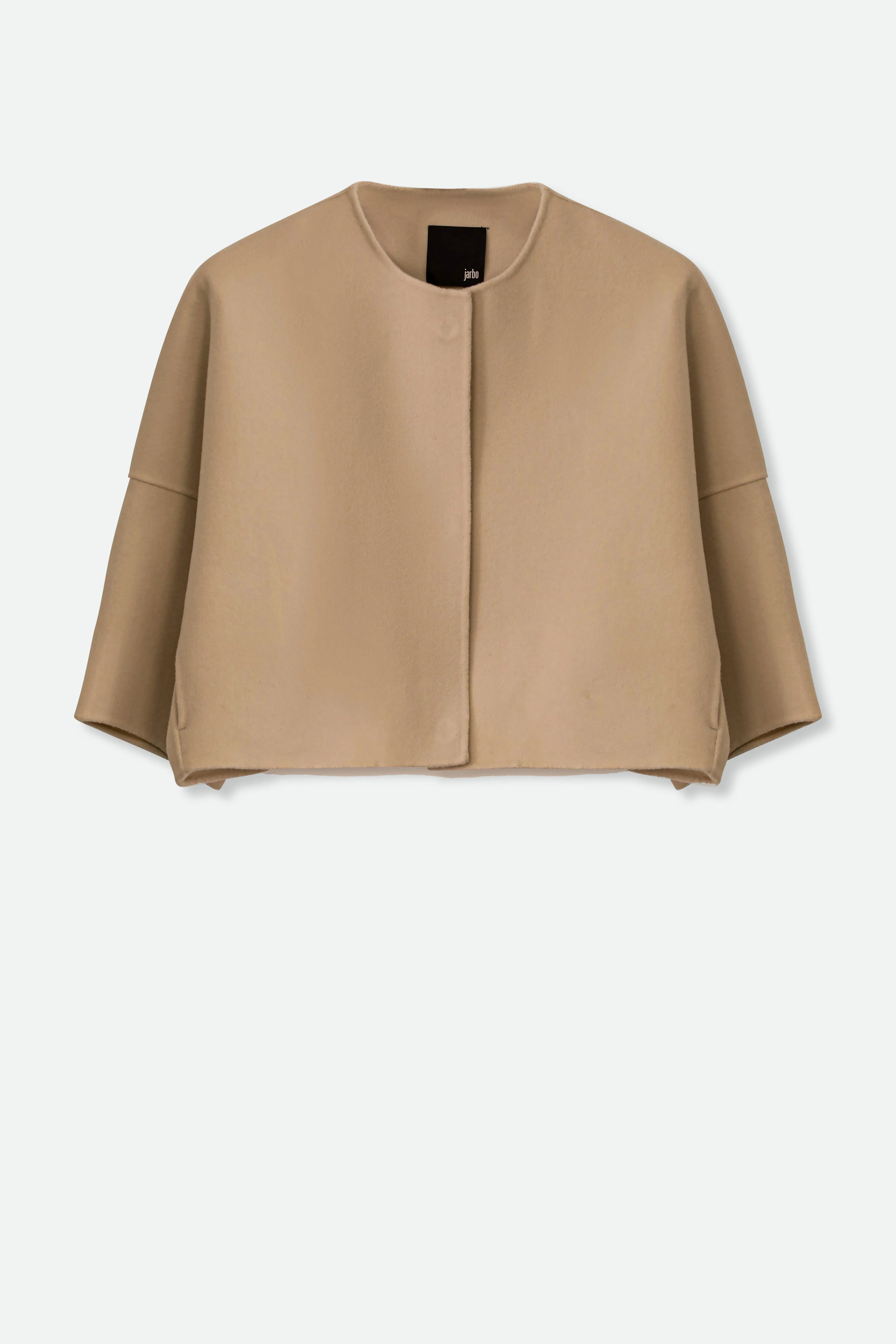 ADELAIDE SNAP JACKET IN DOUBLE-FACE CASHMERE WOOL