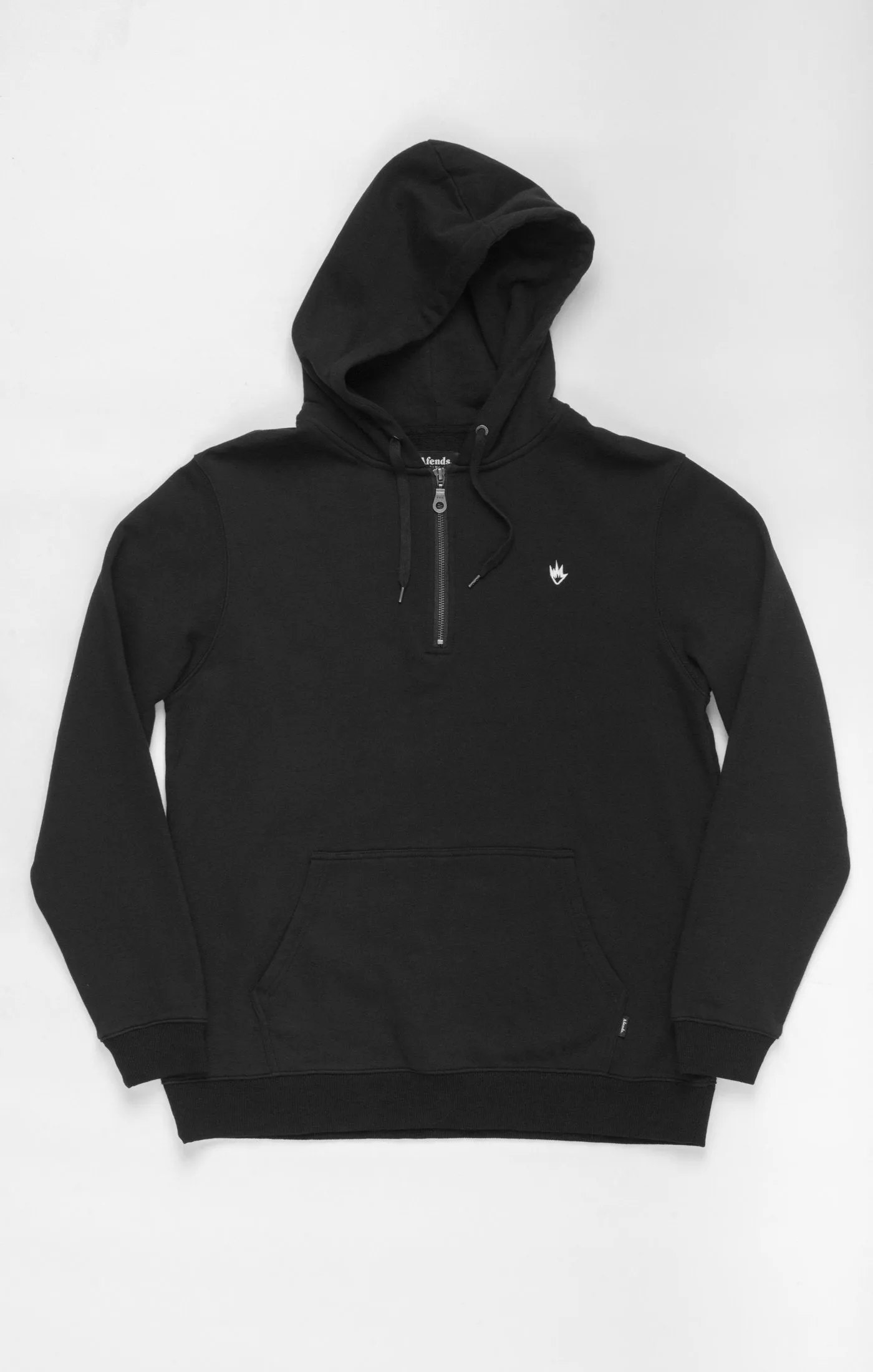 Afends Mens Never Know - Half Zip Hood