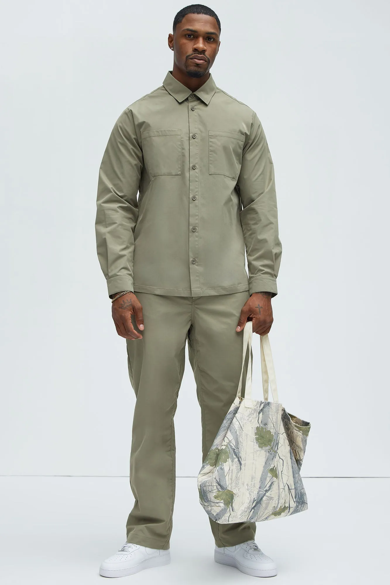 Ansel Tech Shirt - Olive