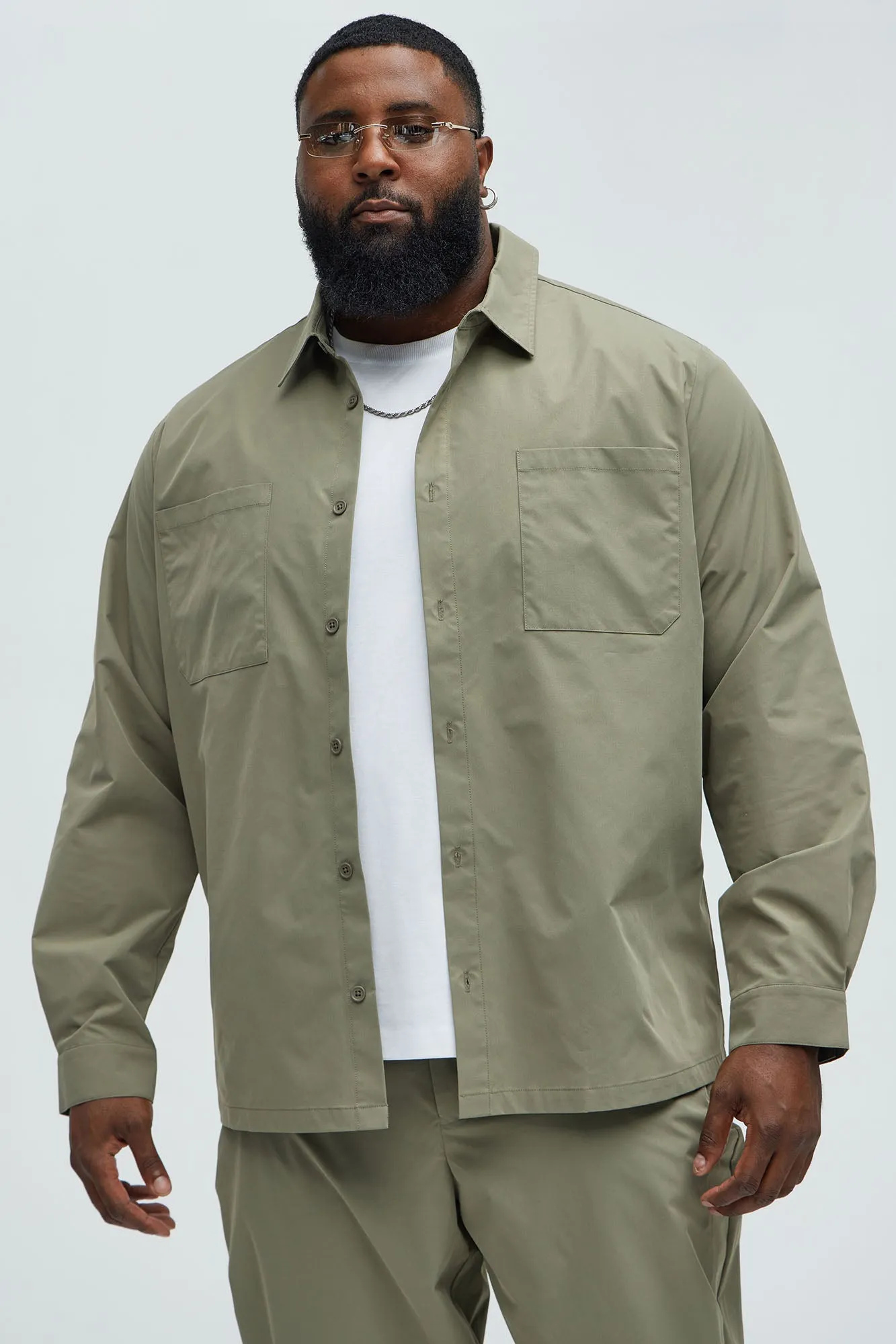 Ansel Tech Shirt - Olive