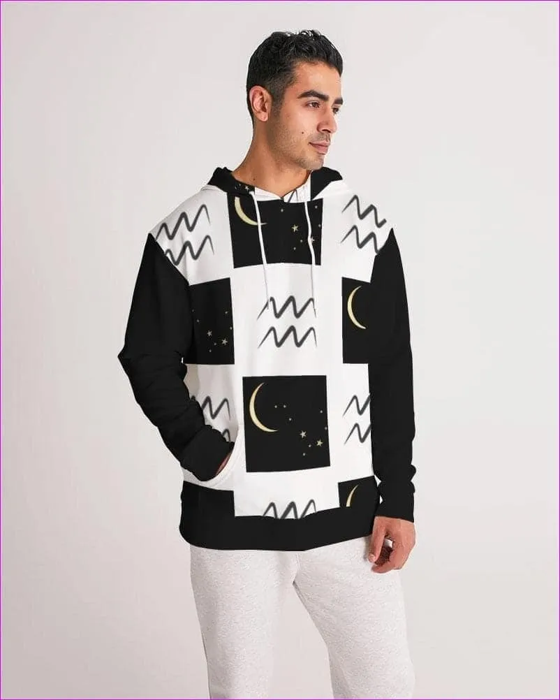 Aquarius Moon  Men's Hoodie