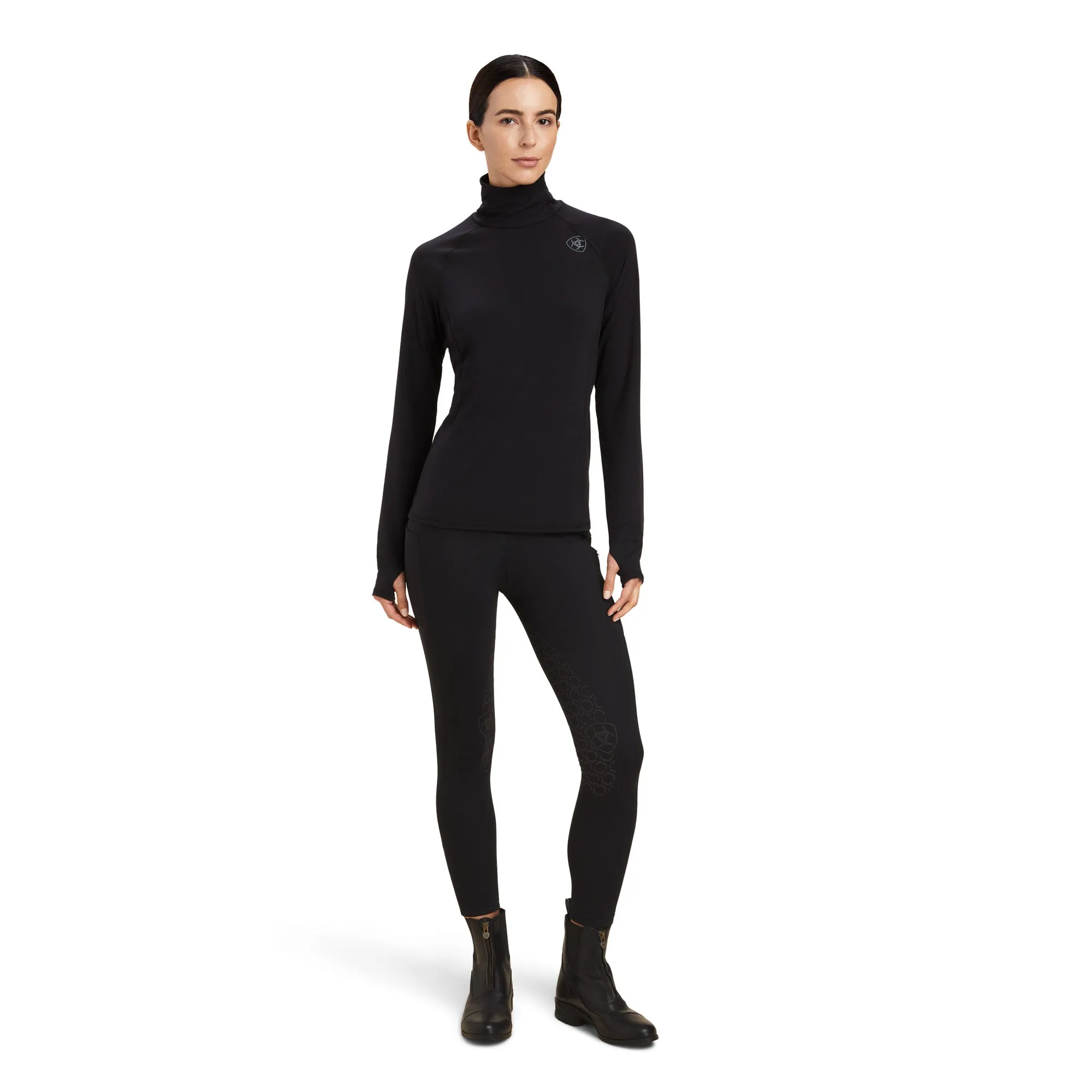 Ariat® Ladies Venture Baselayer Black Long Sleeve Shirt 10041360