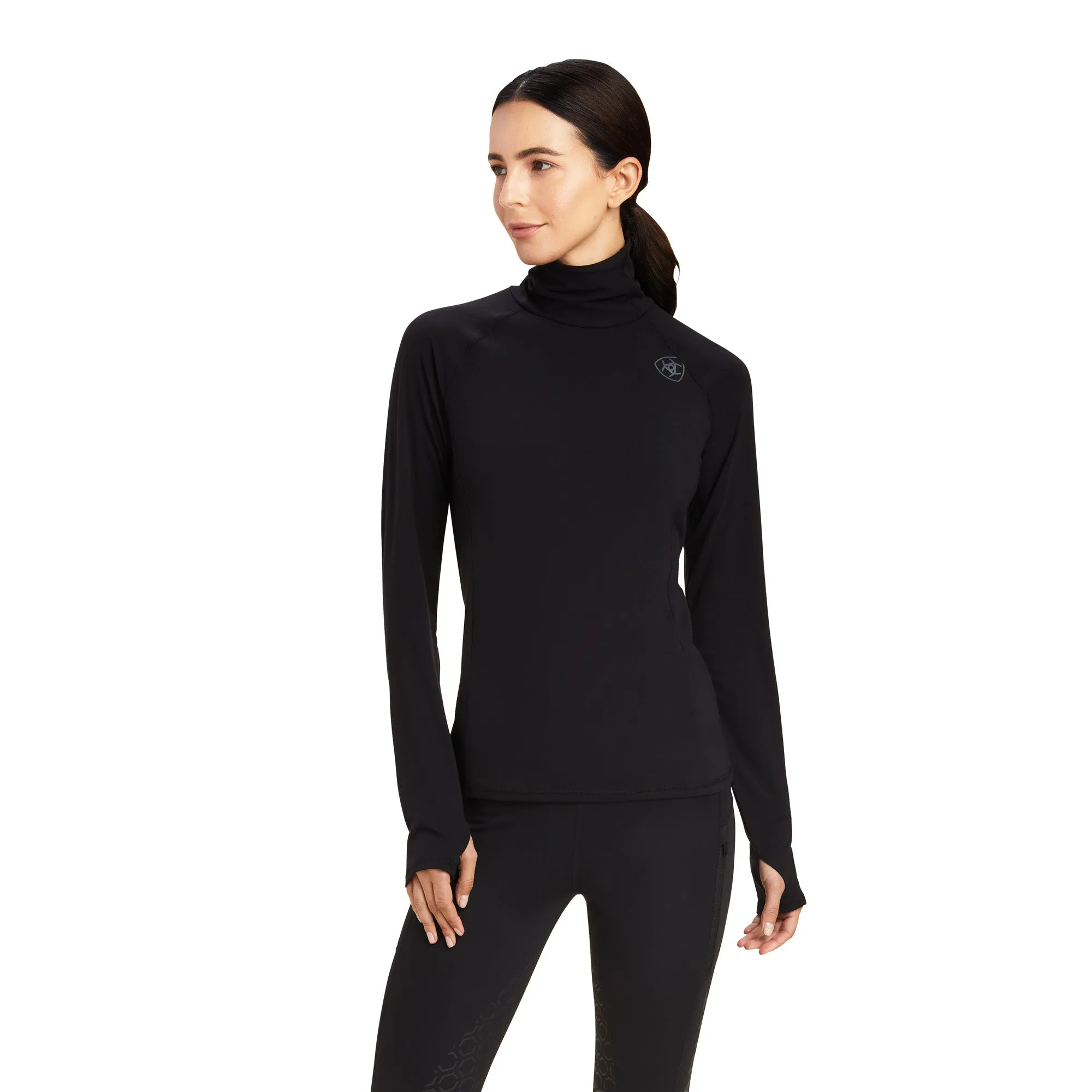 Ariat® Ladies Venture Baselayer Black Long Sleeve Shirt 10041360