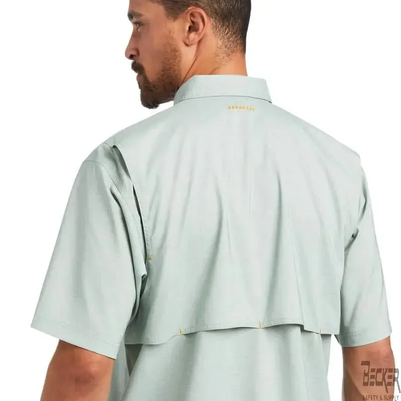 ARIAT - Rebar Made Tough VentTEK DuraStretch Work Shirt-Green Bay Heather