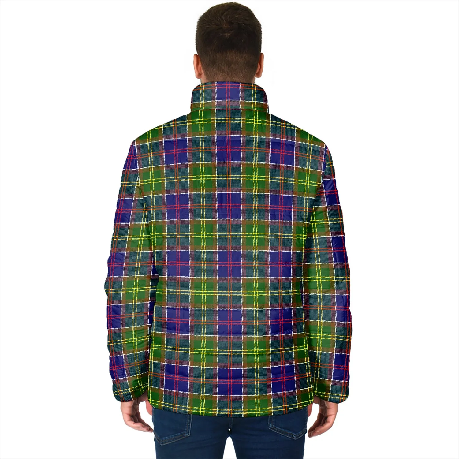 Arnott Tartan Padded Jacket with Family Crest