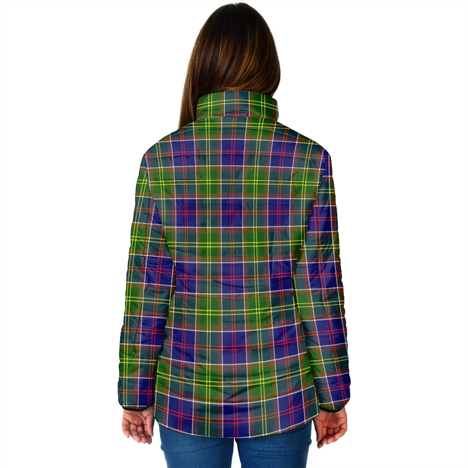 Arnott Tartan Padded Jacket with Family Crest