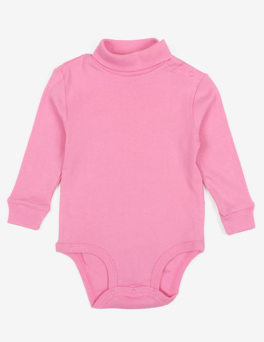 Baby Cotton Turtleneck Bodysuit