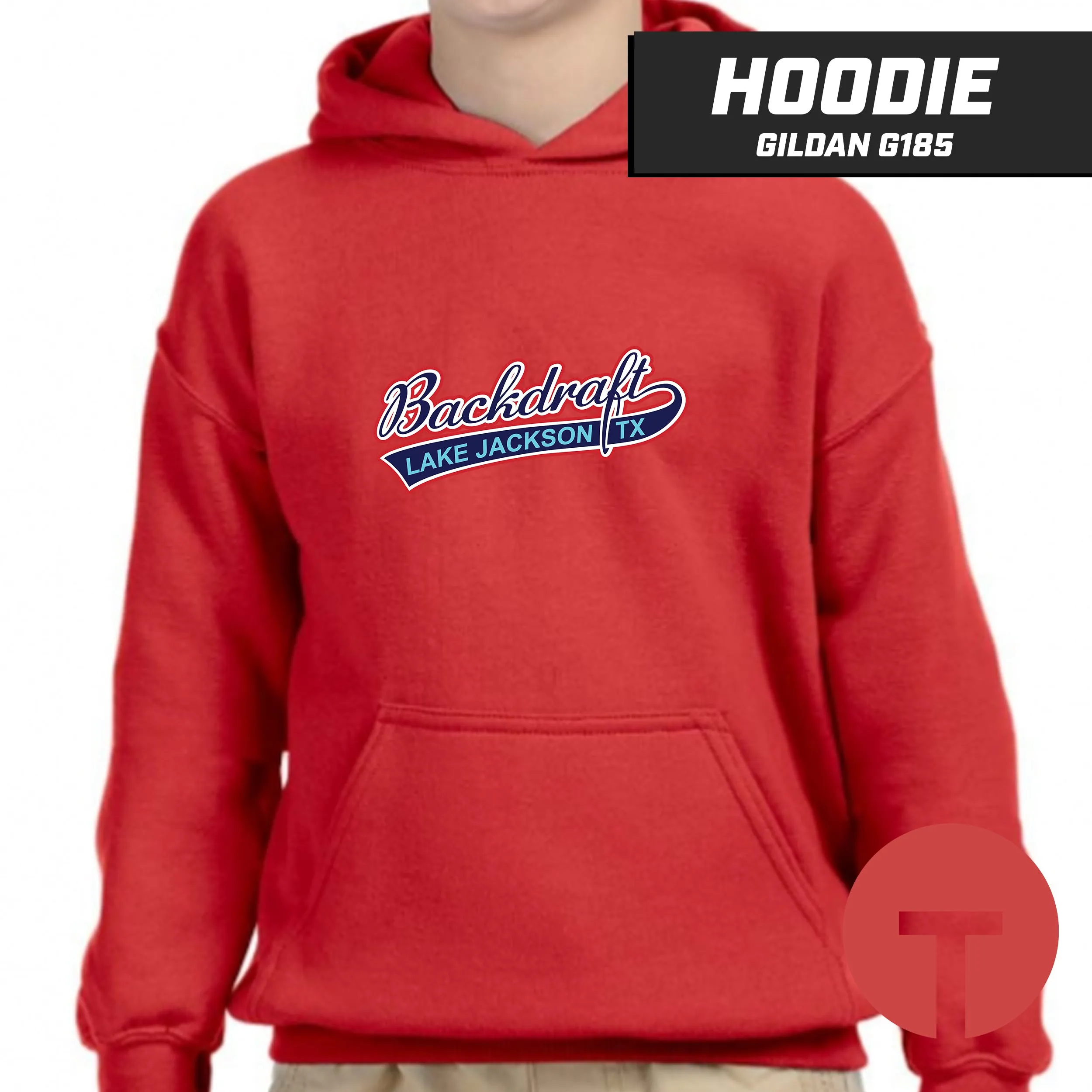 Backdraft - Hoodie Gildan G185