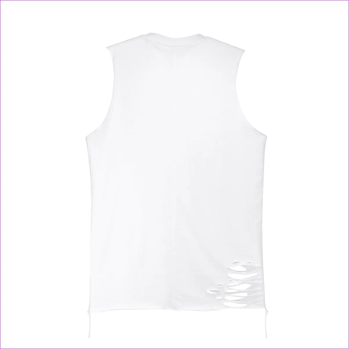 B.A.M.N - By Any Means Necessary Unisex Ripped Tank Top