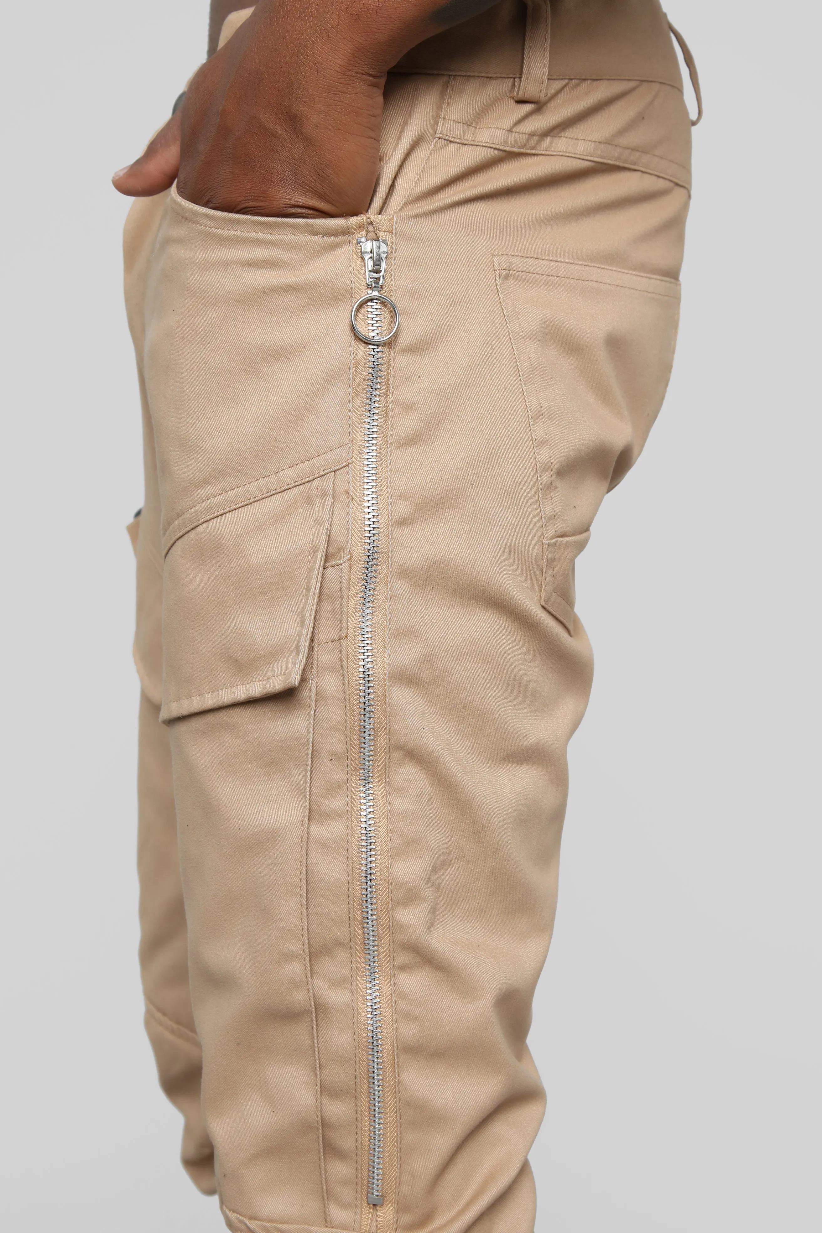 Bandini Cargo Pants - Khaki