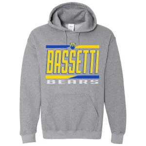 Bassetti Bears - Split Stripe Hoodie