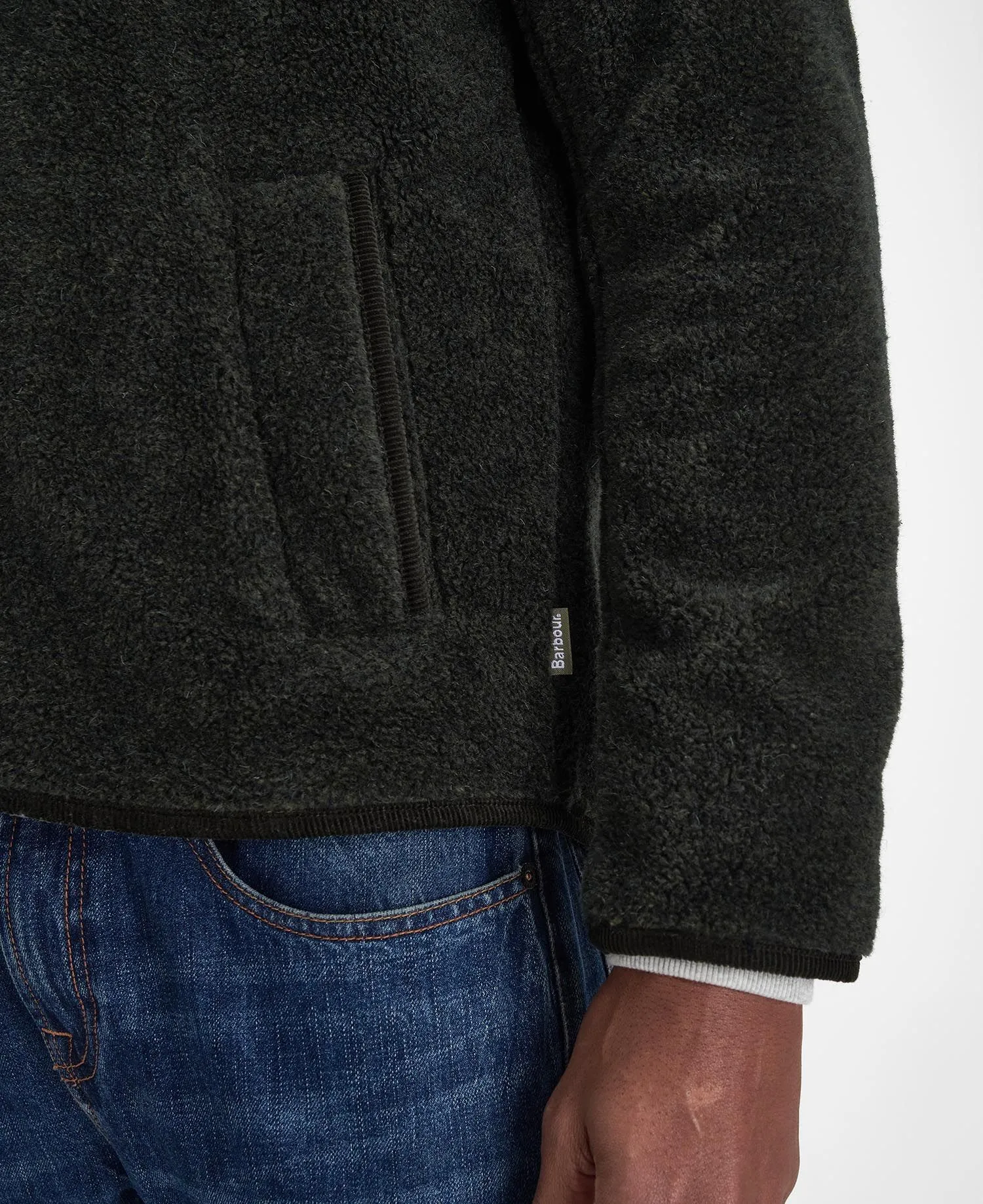 Belford Fleece - Olive Mix