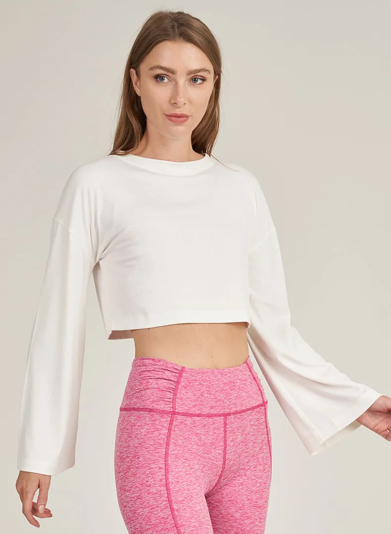 Bell Sleeve Crop - FINAL SALE