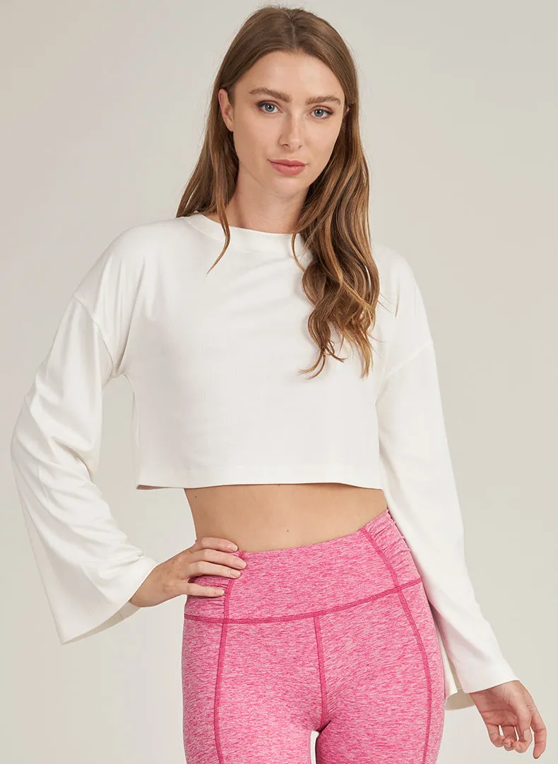 Bell Sleeve Crop - FINAL SALE