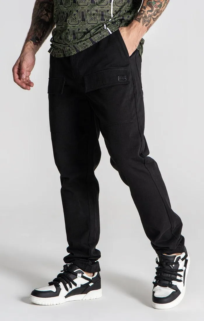 Black Post Pants