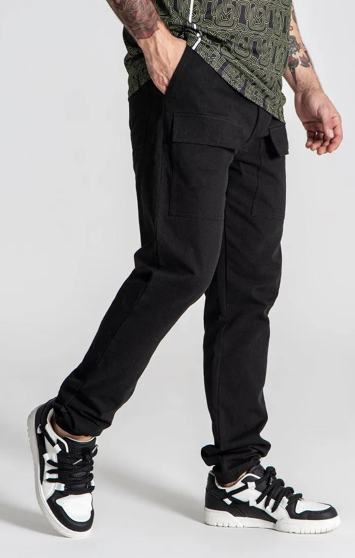 Black Post Pants