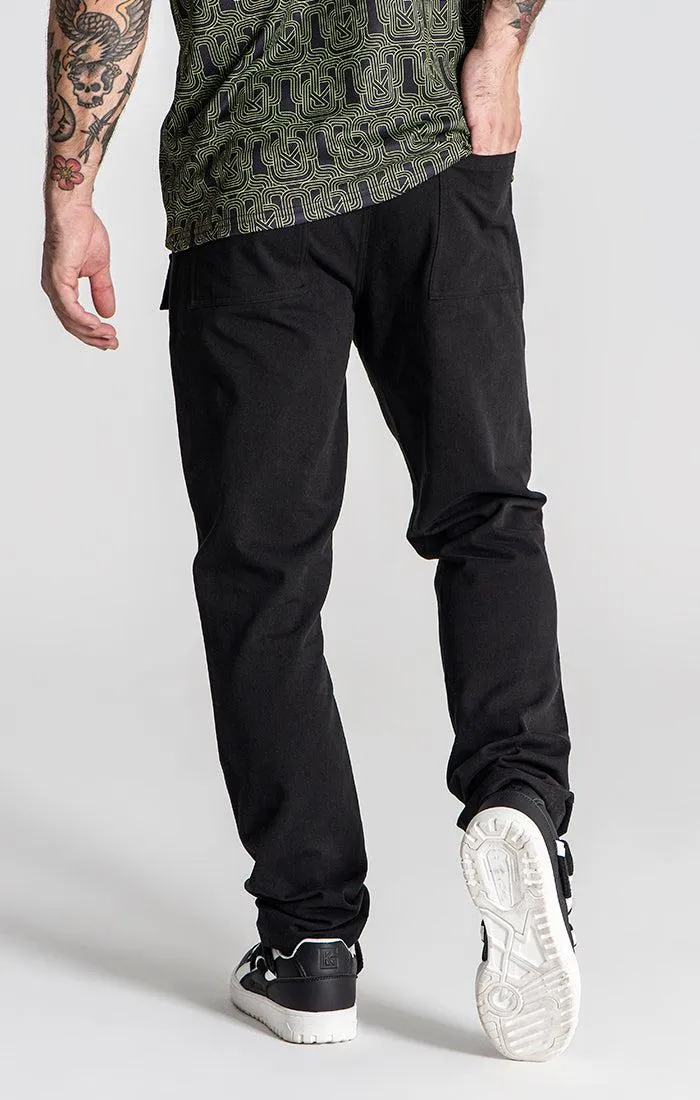 Black Post Pants