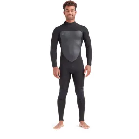 Body Glove Mens Phoenix 4/3mm Back Zip Wetsuit - Black