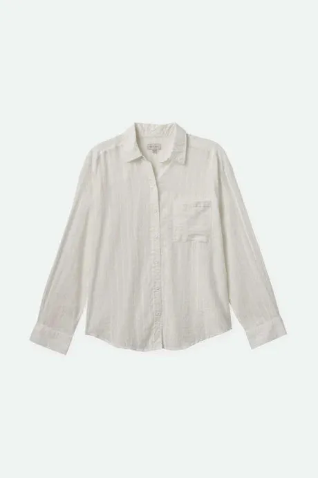 Brixton Eastside Boxy Long Sleeve Woven Shirt