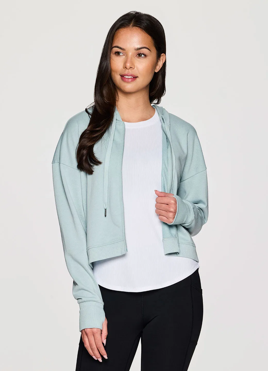 Brooke Daily Cropped Hoodie Jacket