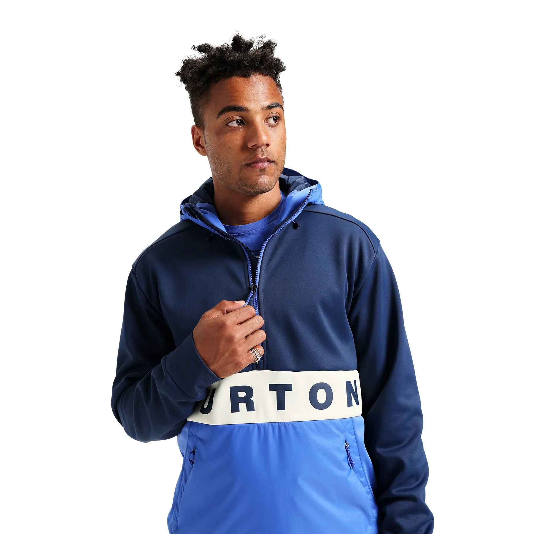 Burton Mens Crown Weatherproof Performance Fleece Pullover 2022