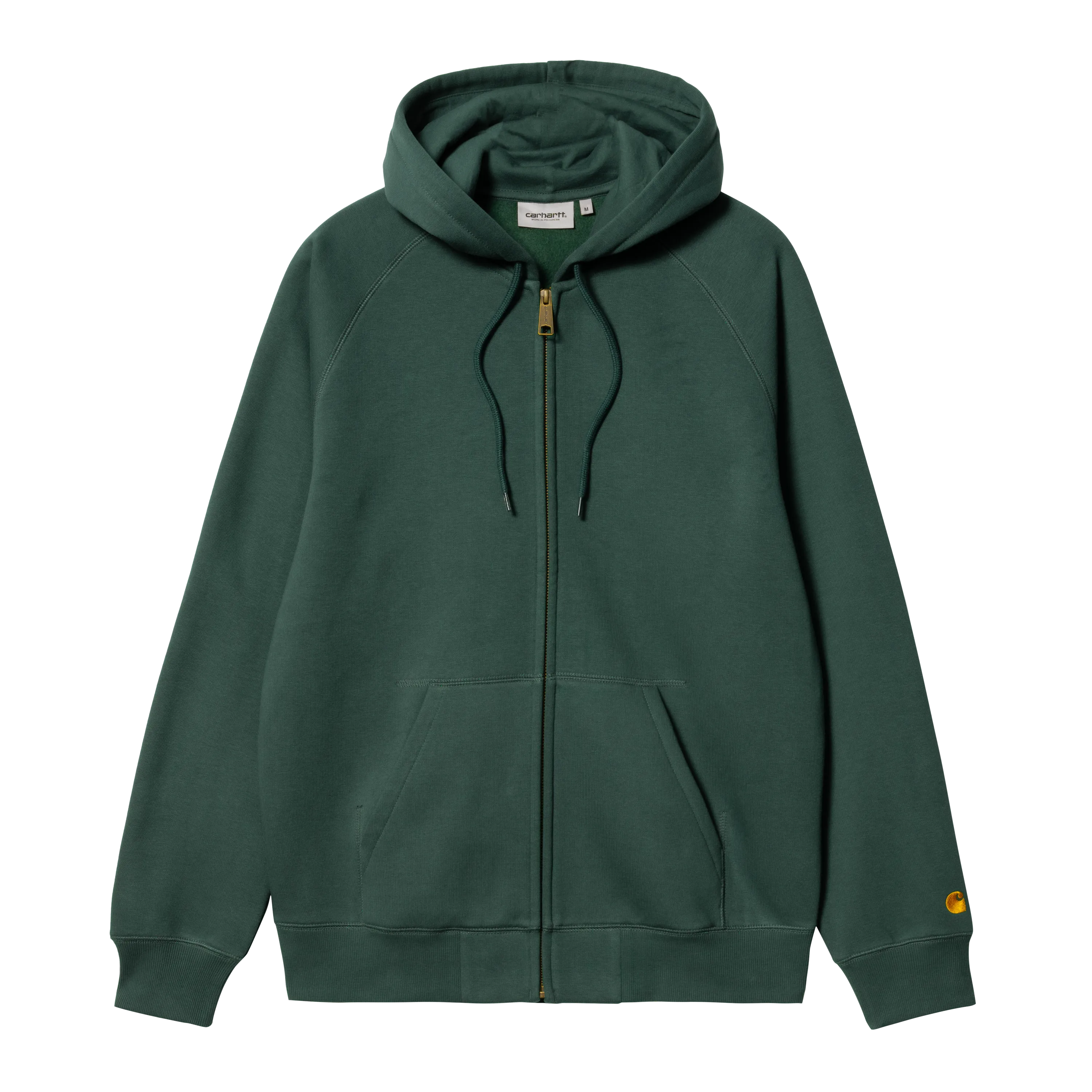 Carhartt WIP Hooded Chase Jacket - Discovery Green/Gold