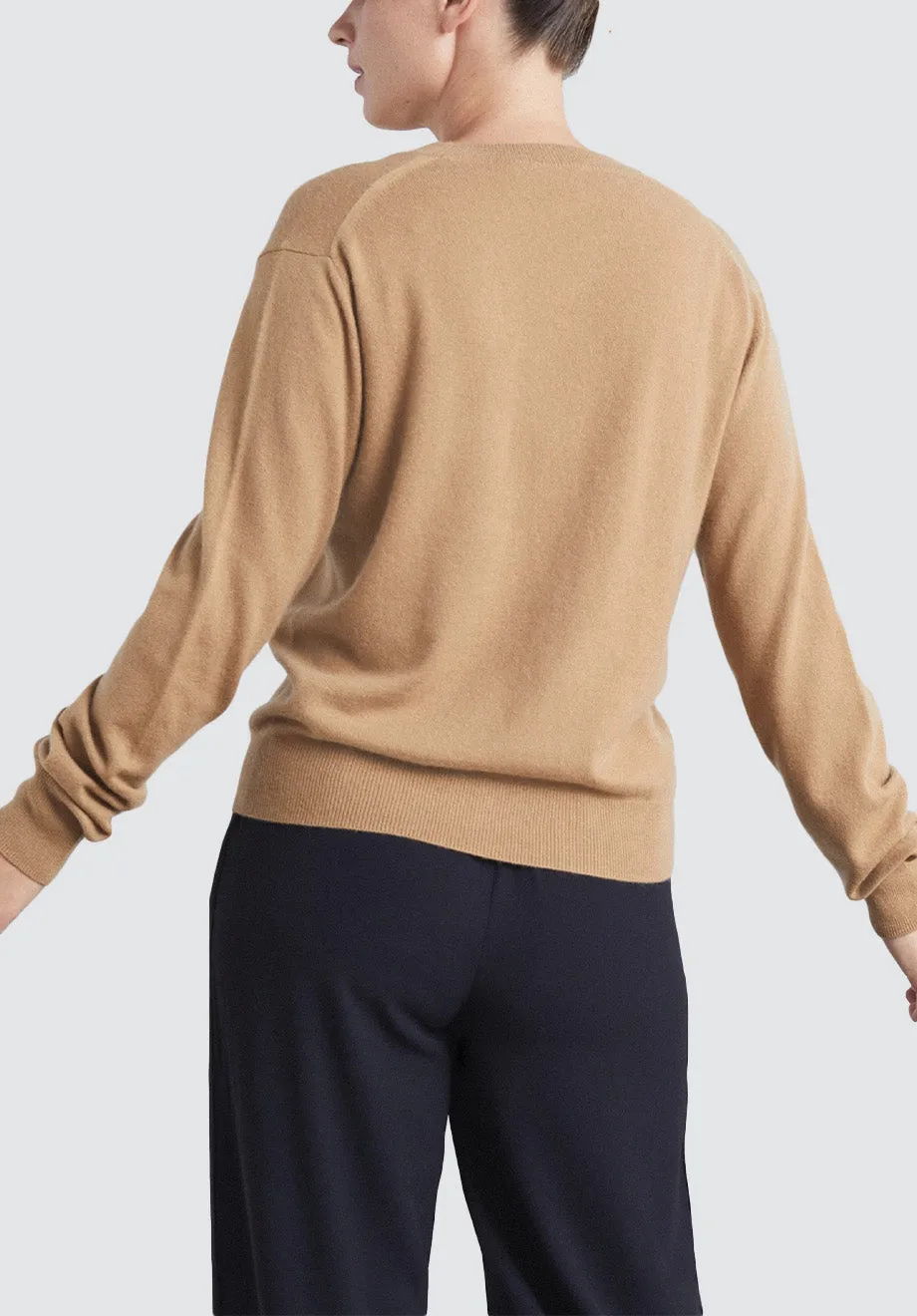 Cashmere Crew Neck Sweater | Meerkat