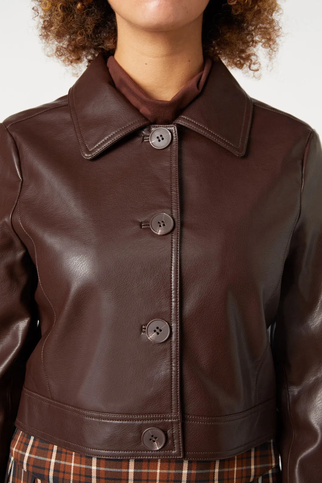 Cassidy Pleather Jacket