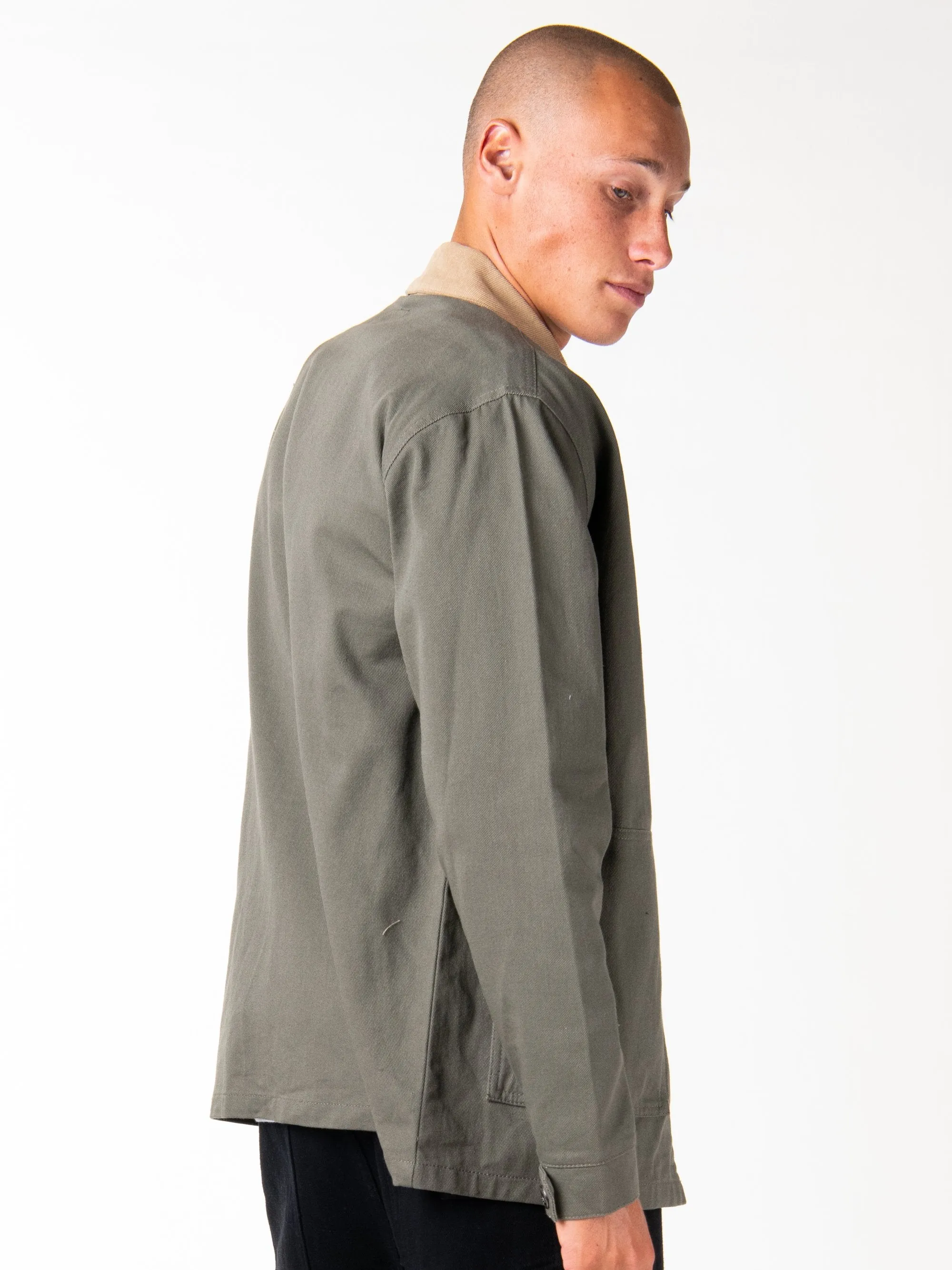 Charlie Trucker Jacket - Army