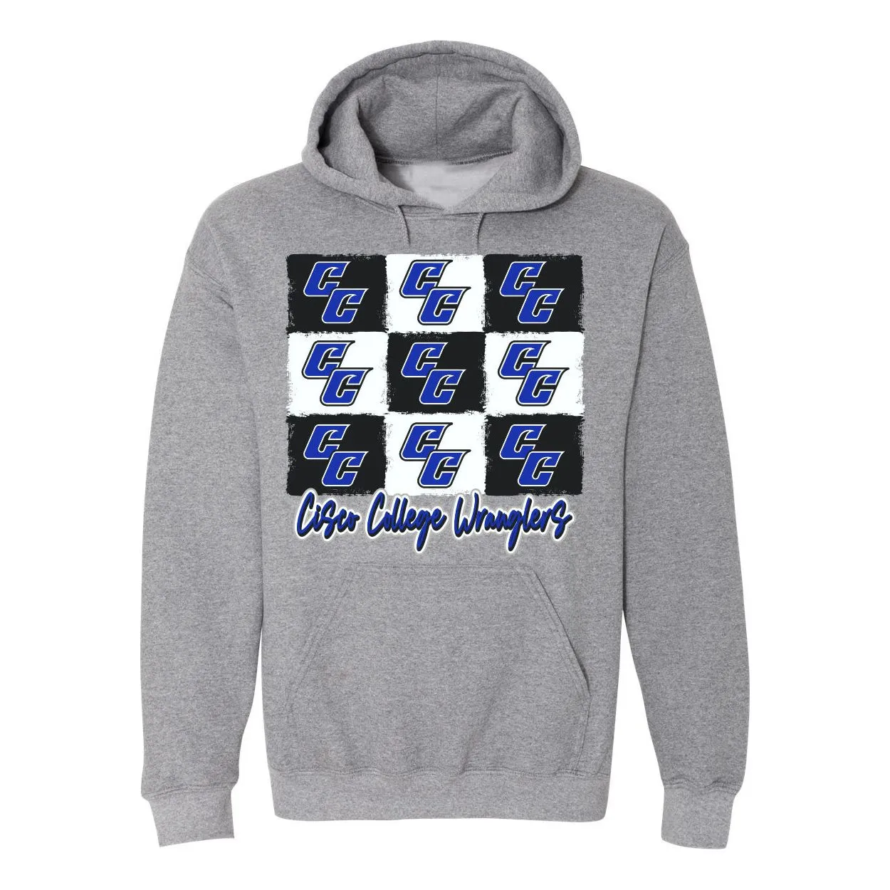 Cisco College Wranglers - 9 Boxes Hoodie