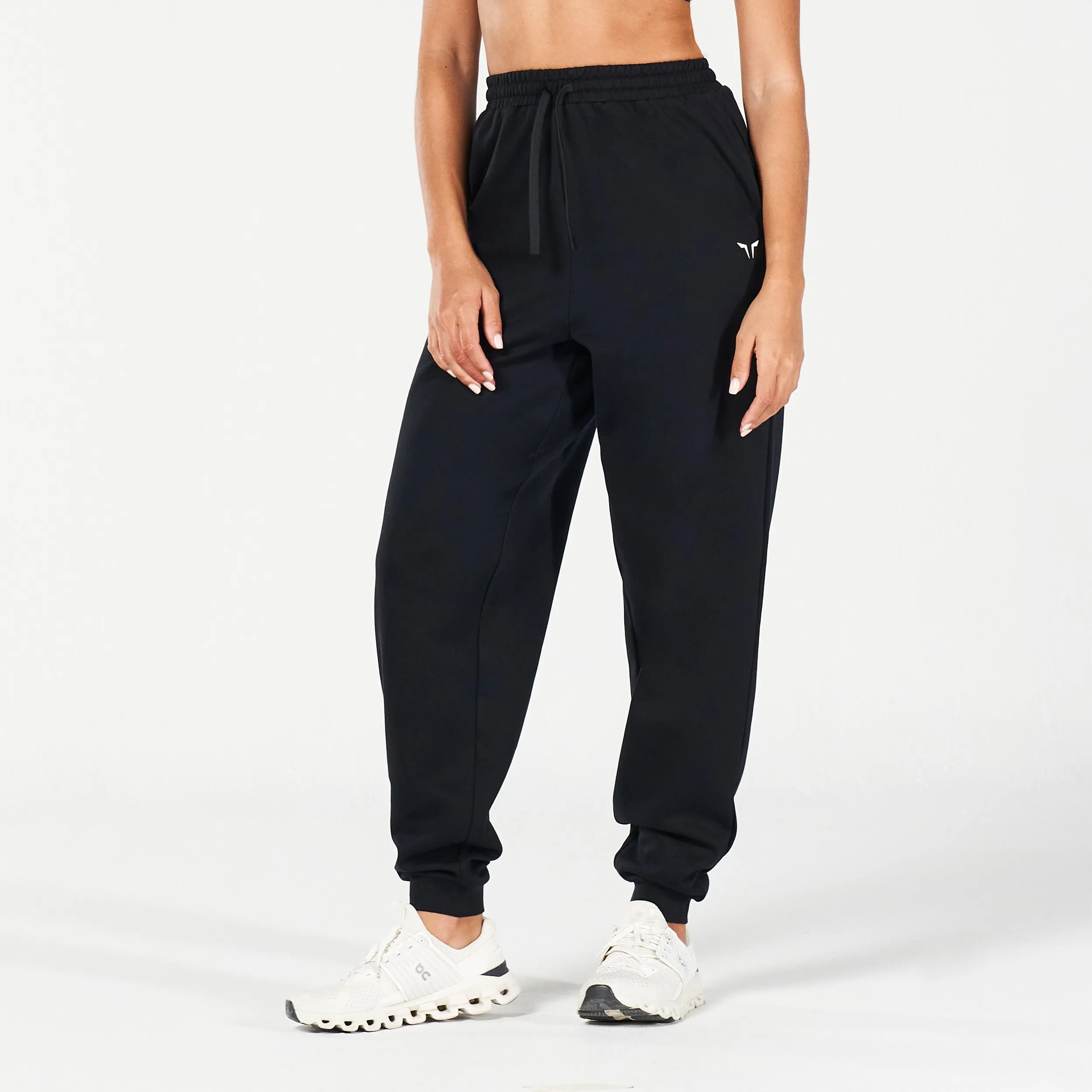 Core Oversized Sweatpants - Black