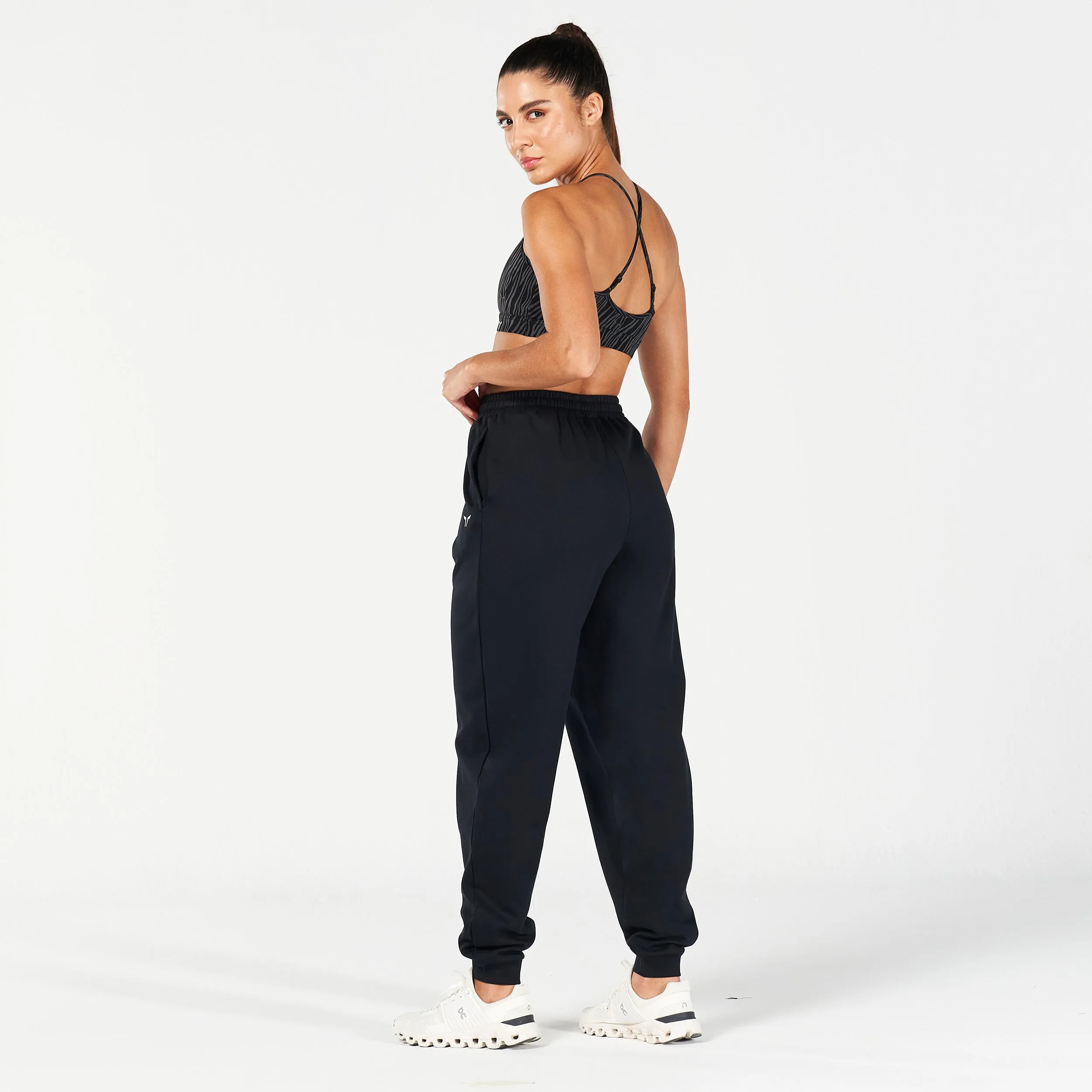 Core Oversized Sweatpants - Black