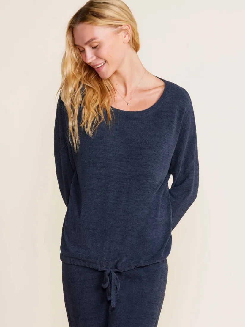 CozyChic Ultra Lite Slouchy Pullover Indigo