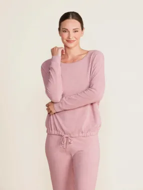 CozyChic Ultra Lite Slouchy Pullover Teaberry