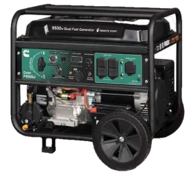 Cummins Onan P9500DF 7500W/9500W A058U967 Portable Dual Fuel Remote Start Generator New