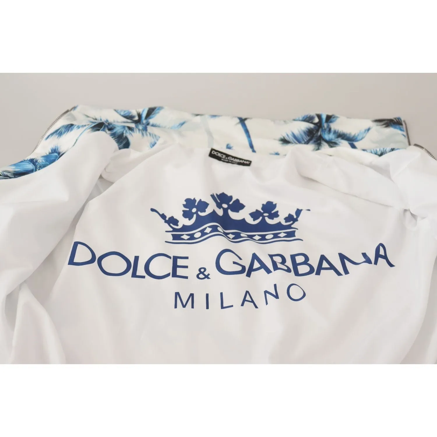 Dolce & Gabbana Chic Multicolor Full Zip Sweater