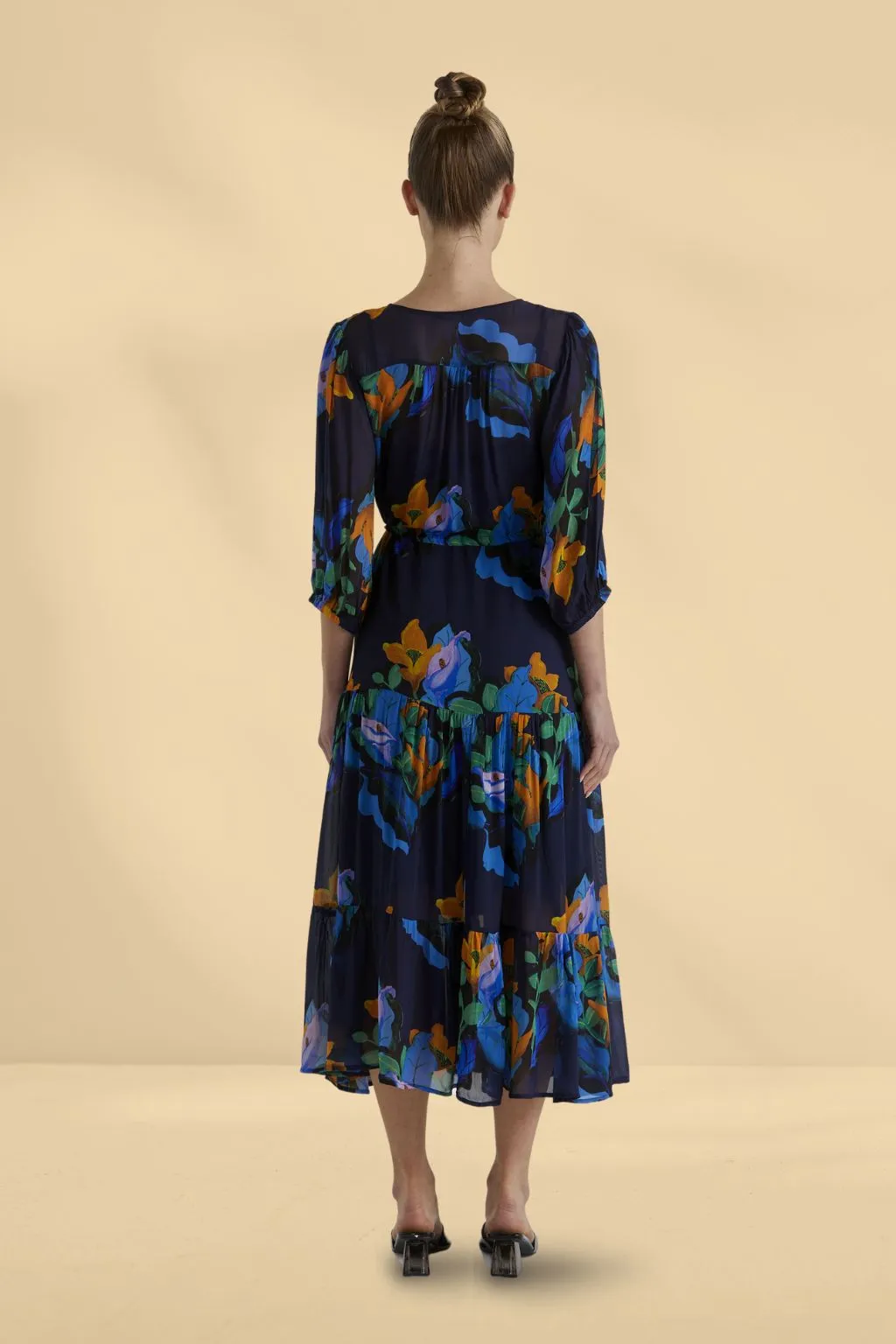 Fate and Becker Twilight Dress Navy Floral