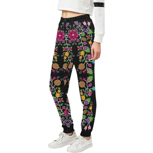 Floral Beadwork Women's Sweatpants