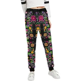 Floral Beadwork Women's Sweatpants