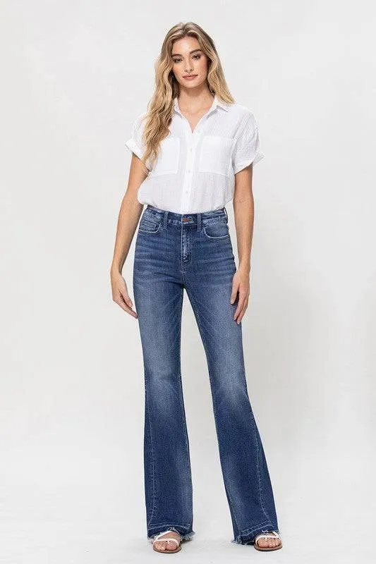 Flying Monkey High Rise Flare Jeans