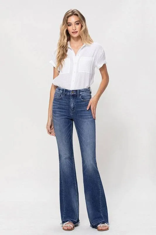 Flying Monkey High Rise Flare Jeans