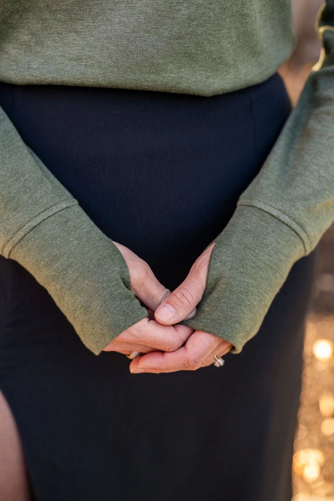 Fold Over Cowl Sweater