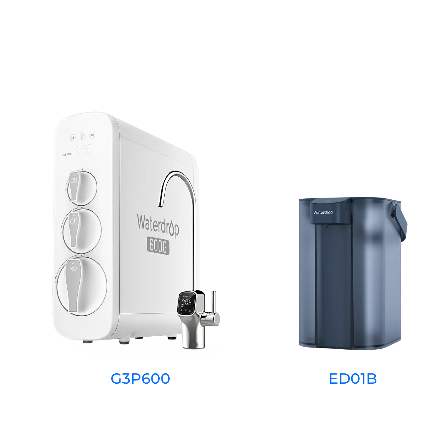 G3P600 Tankless Reverse Osmosis System - Waterdrop G3P600 Bundles