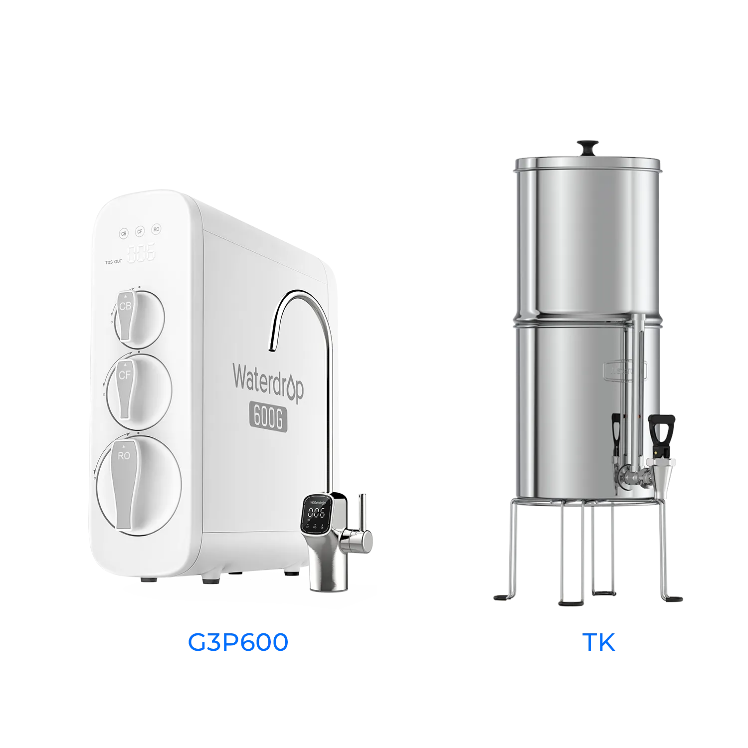 G3P600 Tankless Reverse Osmosis System - Waterdrop G3P600 Bundles