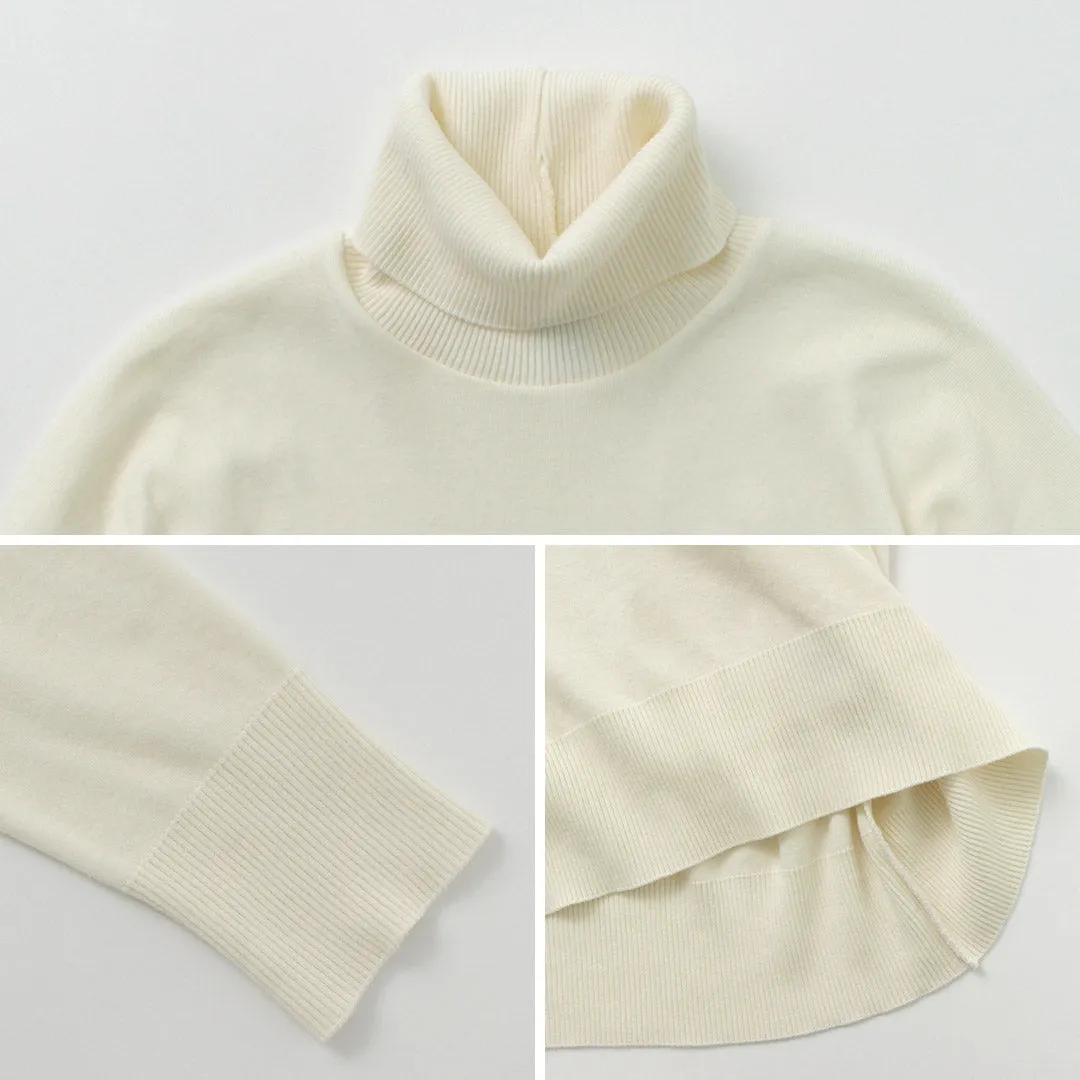 GICIPI / TIGRE Turtle Neck Relaxed Fit Knit Sewn